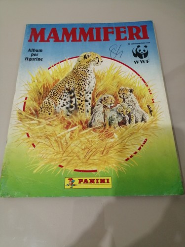 Album figurine wwf mammiferi - album,