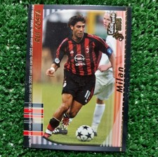CARD CALCIATORI PANINI 2002/03 MILAN N°86 RUI COSTA SOCCER 2003 ⚽️