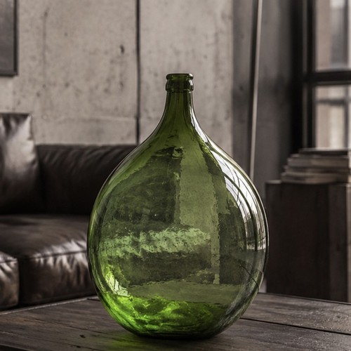 Damigiana vetro verde da - damigiana,