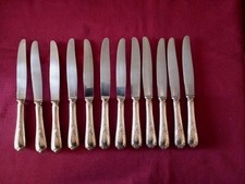 12 couteaux a Entremet en