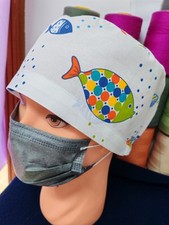 CUFFIA  CHIRURGICA SALA OPERATORIA-Infermieri NUOVA TAGLIA COMODA. 