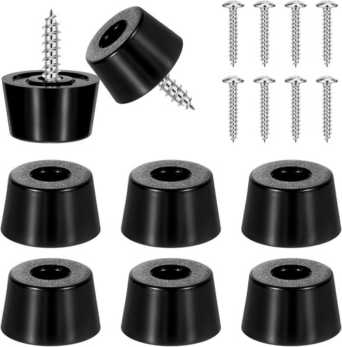 8pz piedini gomma - 8pz, in