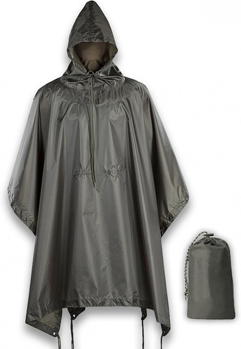 Poncho antipioggia tattico - poncho,