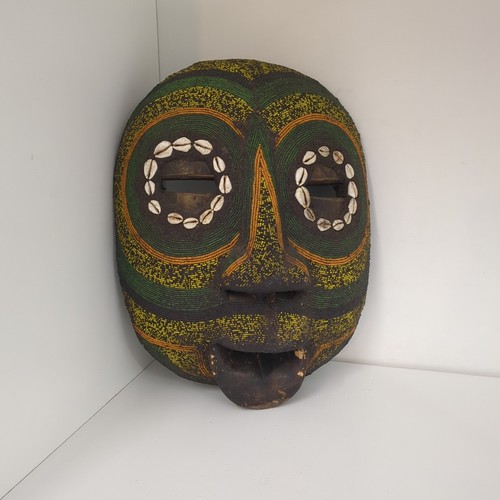 Maschera africana ashanti - maschera,