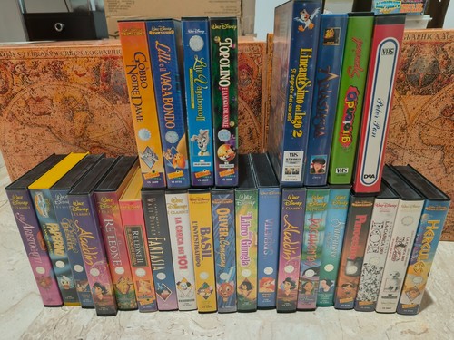 Walt disney vhs dei - disney,