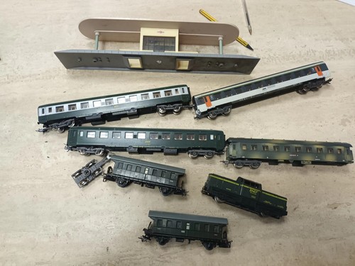 Lima treno vintage con pezzi - lima,