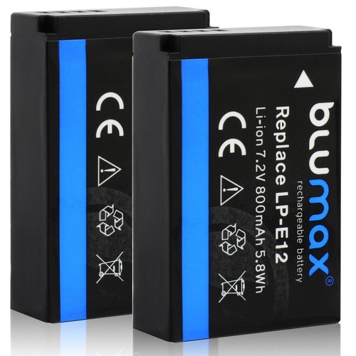 Blumax batteria per - , canon