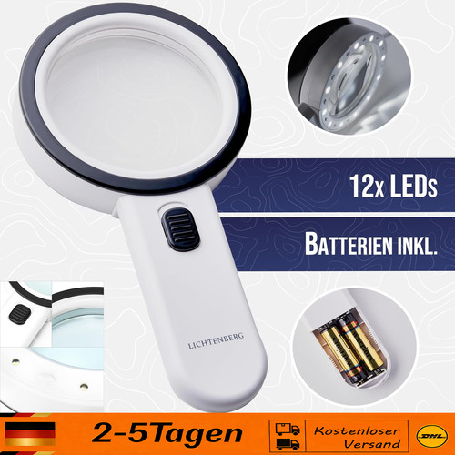 Lente ingrandimento led - lente,