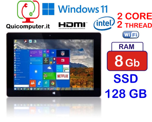 Tablet pollici intel - pc,