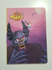 QUADERNO MIGHTY MAX IL SIGNORE ALATO DELLA NOTTE MATTEL TOYS 92 RARISSIMO