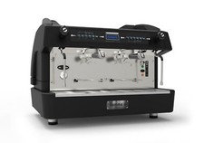 FIAMMA CARAVEL 2 GRUPPI VOLUMETRICA MACCHINA CAFFE' ESPRESSO NUOVA NERA...