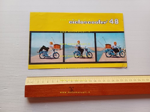 Motobi cicloscooter 1965 - motobi,