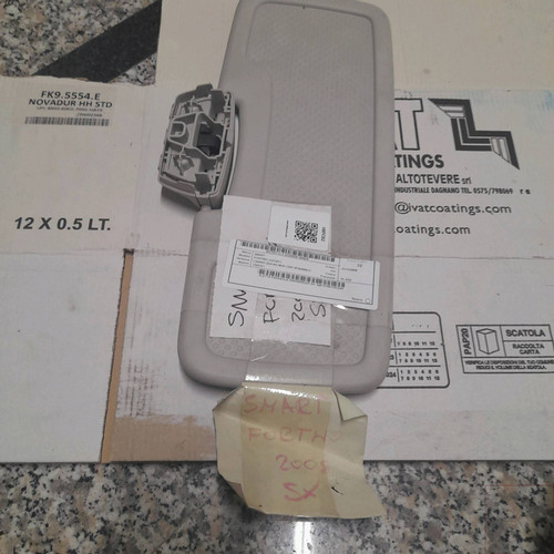 Aletta parasole parabrezza - , sx