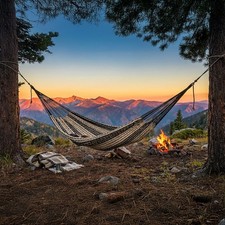 Amaca 2 persone in tessuto di