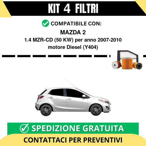 Kit filtri tagliando - kit,