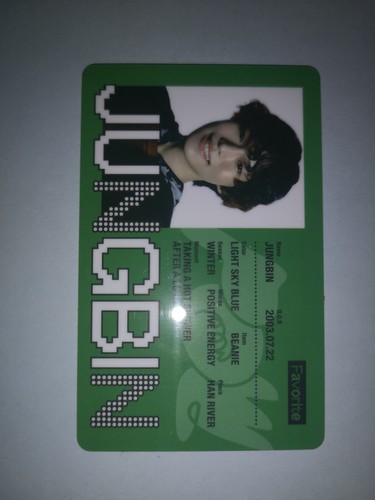 Pow jungbin favorite card - id,
