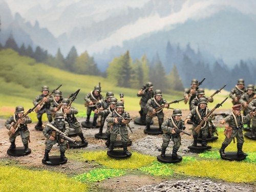 28mm dps dipinto prima guerra - dipinto,