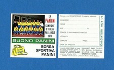 RACCOLTE Punti Figurine - Panini - BUONO BORSA - CALCIATORI 1974-75 (207)