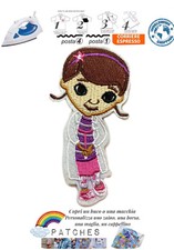 Patch doc mcstuffins toppa termoadesiva dottoressa peluche Dottie iron cartoon