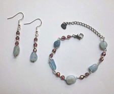 Set con bracciale e orecchini