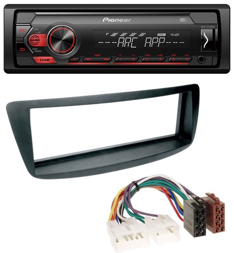 Pioneer dab 1din mp3 aux - mp3,