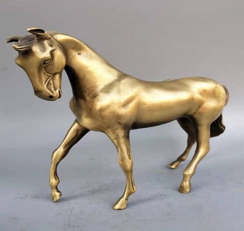 Statua cavallo intagliato - , in