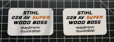 Targa distintivo Stihl 028 AV