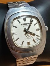 Orologio Uomo Eterna Sonic Date Elettronico Tuning Fork Data Analogico Funzionante Usato