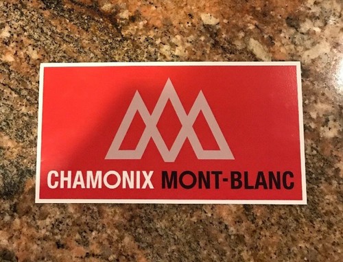 Adesivo chamonix mont blanc - chamonix,