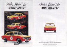Modellino auto book booklet