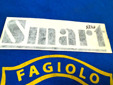 SCRITTA" SMART"LOGO AUTOADESIVO BADGE COLORE NERO 125x40mm.FIAT UNO SMART*(N.B.)