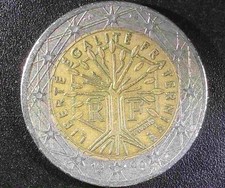 MONETA  € 2,00 FRANCIA 1999 MOLTO RARA E IN OTTIME CONDIZIONII ERRORI DI CONIO