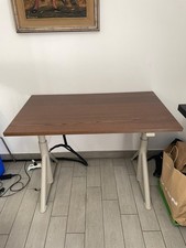Scrivania elettrica regolabile IDASEN IKEA - ROMA marrone/beige, 120X70