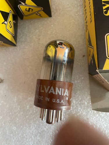 Valvole 6sn7wgt sylvania - valvole,