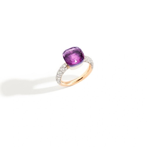 Anello pomellato nudo - anello, classico