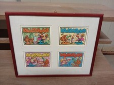 Benito JACOVITTI - bellissimo quadro con stampe su carta litografica