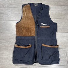 Gilet Perazzi Competizione Tiro Uomo Marrone Navy Taglia L