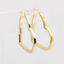 Orecchini oro 18 kt uomo/donna 18 carati 750/1000 gioiello unisex elegante