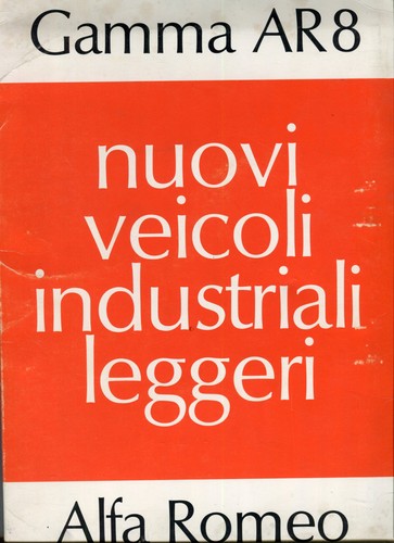 Alfa romeo ar8 - ar8, mercato