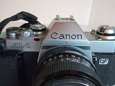 Canon AL-1 Fotocamera analogica 35 mm con obiettivo Kenlock 28 mm Anno 1981,