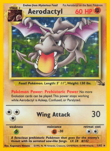 Aerodactyl pokemon - aerodactyl,
