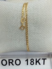 Bracciale in oro giallo 750 18