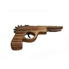 Pistola in legno spara