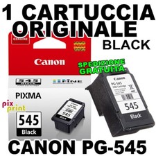 Canon Pixma PG-545 CARTUCCIA ORIGINALE NERO PG 545 TR4550 MX495 TS3450 TS3350