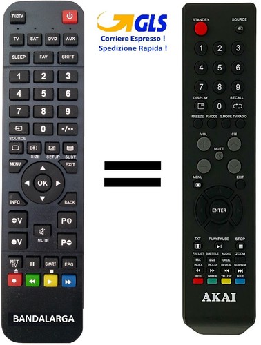 Telecomando gia programmato - telecomando,