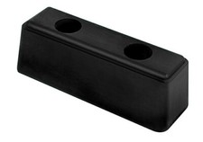 TAMPONE PARACOLPI IN GOMMA PER CAMION FURGONE CARROZZERIA ESTERNO URTI COLPI NER