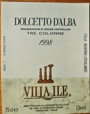 Wine labels DOLCETTO D ALBA
