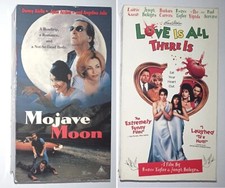 Vhs Ntsc Love Is Alla There Is + Mojave Moon 1996 Angelina Jolie  Import Usa 