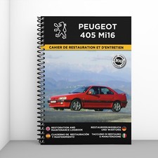 PEUGEOT 405 Mi16 : Cahier de