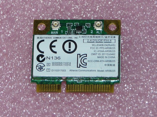 Scheda rete atheros ar5b225 - scheda,